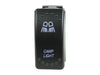 Universal Accessories (01/1950-current) Superior Engineering Rocker Switch Camp Light Blue LED (Each) - JJ04
