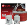 Toyota LandCruiser (1997-2007) Sakura Filter Kit Oil Air Fuel Toyota Landcruiser HDJ100