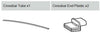 Replacement Crossbar and End Cap for EGR Soft Tonneau Covers - 1 Bar