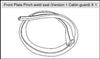 Ford Ranger (2011-2015) EGR AUTO Replacement Cabin Guard Pinch Weld Seal for EGR Soft Tonneau Covers - 1 Pair - Ford Ranger PX 2011-22 with V1 Cabin Guards (SFTC0045)