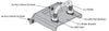Mitsubishi Triton (2015-2023) EGR AUTO Load Shield Replacement Striker Bracket - Mitsubishi Triton MQ 2015-