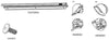 EGR RollTrac Electric Replacement Tailgate Rail
