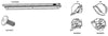 Volkswagen Amarok (2010-2022) EGR AUTO EGR RollTrac Amarok Replacement Tailgate Rail - VW Amarok 2010