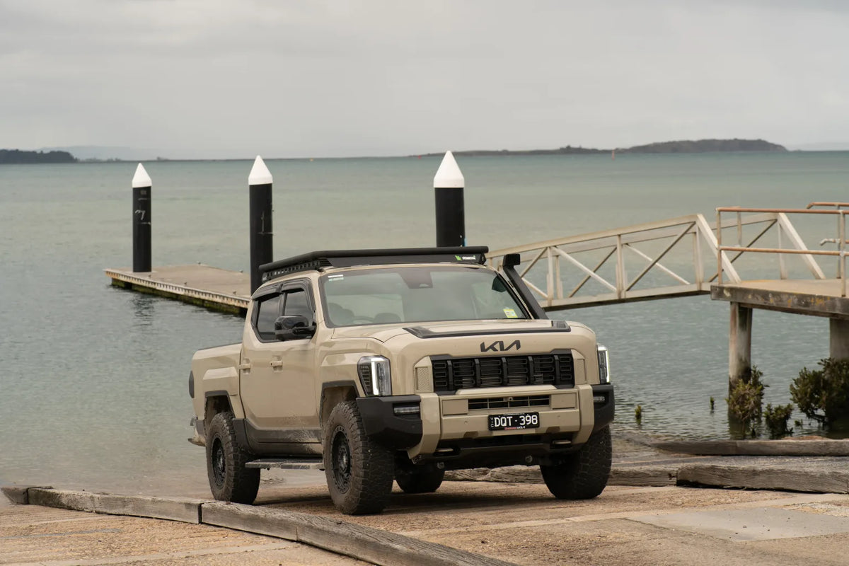 Isuzu D-MAX (2020-2025) Dual Cab Wedgetail Platform Roof Rack ...