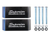 Toyota LandCruiser (1989-2022) Superior Engineering Superior Gen 2 Billet Series 6061 - T6 Alloy Bump Stop Extensions 50mm to suit 76/78/79/80/105 Series Rear