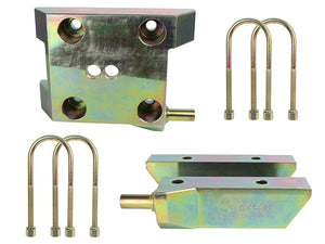 Toyota LandCruiser 60 Series (1984-1990)  Wagon Petrol 4.0 & 4.2ltr  Superior U-Bolt Plate High Clearance Billet Steel