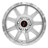 Loaded Wheels Gunbarrel Machined Silver 1675Kg - 22063MS