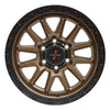 Loaded Wheels Stockton Bronze / Black Lip 1675Kg - 21743BB