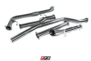 Nissan Navara (2007+) D40 TD 3" Stainless Steel Exhaust System