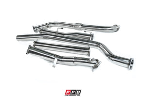 Nissan Navara (2007+) D40 TD 3" Stainless Steel Exhaust System