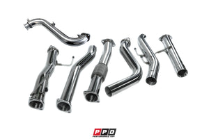 Isuzu D-MAX (2016-2021) 3L Turbo Diesel 3" Stainless Steel Turbo Back (DPF Delete) Exhaust