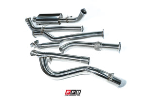 Toyota Landcruiser 100 Series (1997-2006) 4.2L 1HD 3" Turbo Back Exhaust