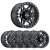 Toyota LandCruiser (1999-2022) Superior Engineering Method Race Wheels 312 Matte Black 17x8.5 5x150 0 Offset (Set of 6)
