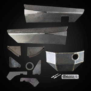 Nissan Patrol (1990-1997)  Wagon LWB Petrol 3.0 & 4.2ltr  Superior Gen 2 Rear Diff Brace and Guard Kit