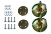 Nissan Navara (12/2020-current) Superior Engineering Superior Coil Drop Out Cones Suitable For Nissan Navara NP300 2015 on (Bolt In) (Pair) - DOCO-A-NAV07-B