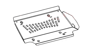 Landrover Defender (2007-2015)  Xrox Radiator and sump guard Bash Plate Under Body Guard