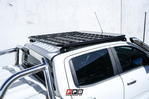 Ford Ranger (2011-2017+) PX PXII PXIII FLAT STYLE Dual Cab Roof Rack