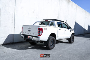 Ford Ranger (2011-2017+) PX PXII PXIII FLAT STYLE Dual Cab Roof Rack