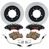 Toyota LandCruiser (1999-2025) Toyota Landcruiser 76,78,79 Series Manual Hub Big Front Brake Upgrade Kit