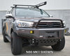 Toyota HILUX (2015 - On) N80 MK1-MK2 2016-4/2020 Ambush Single Hoop Bullbar