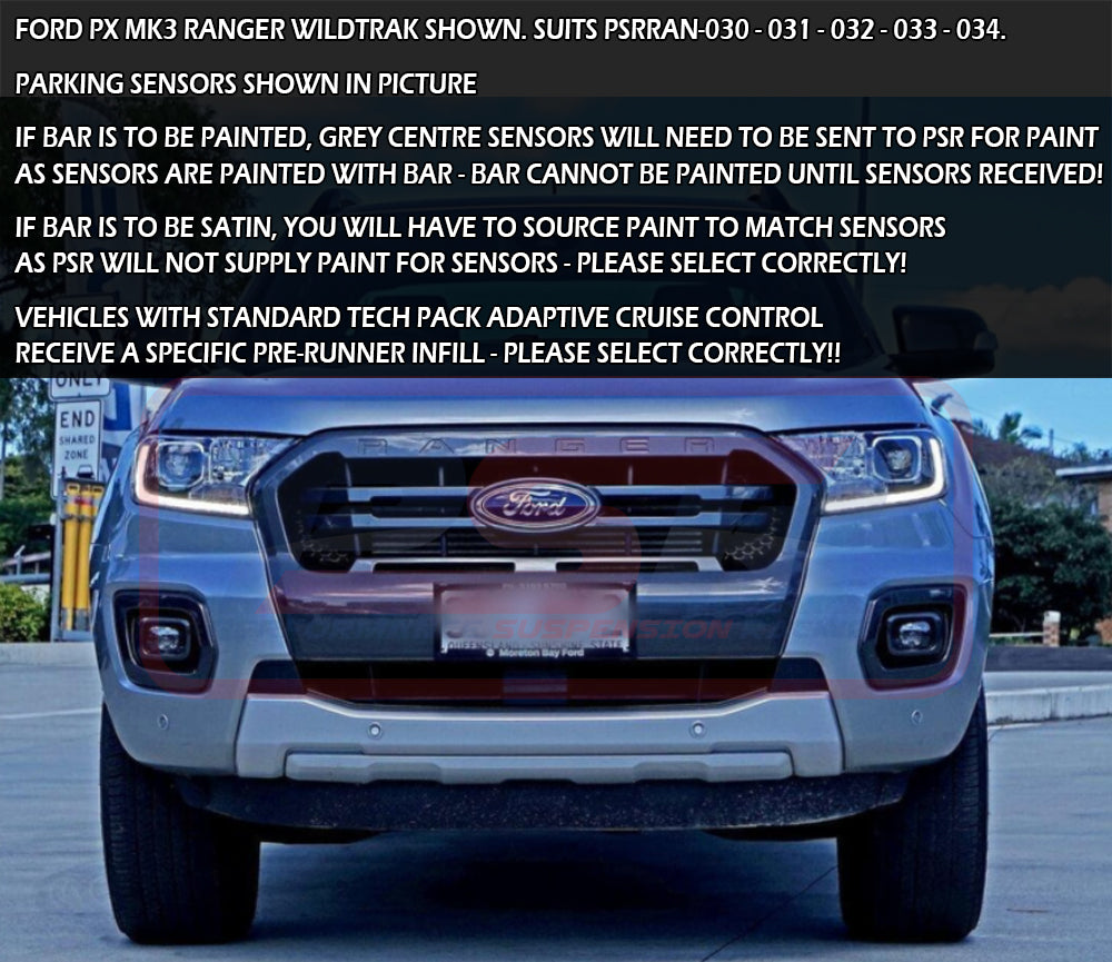 Ford R Ranger (2018-2021) PSR PX MK3 8/2018-ON Ambush Triple Hoop Bull ...