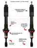 Toyota Landcruiser (2007-2021) PSR  200 Series PSR TTG Front Shock Absorber - PAIR