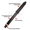 PSR TTG (2015-ON) PSR  Rear Shock Absorber 670mm Open Large Eye 19mm Bush Ends