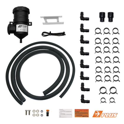 Jeep Wrangler (2007-2017)  ProVent Ultimate Catch Can Kit PV633DPK