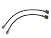 Nissan Patrol (2000-2010) Superior Engineering Brake Lines Braided 4-5 Inch (100-125mm) Front Suitable For Patrol GU(2.8, 4.5 and 4.2lt with ABS) (Pair) - SSC-GUBR42A5F