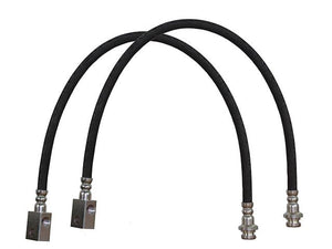 Nissan Patrol (1997-2016)  Ute Leaf Rear Diesel 3.0, 4.2 & 4.2ltr TD  Brake Lines Rubber 6 Inch (150mm) Front