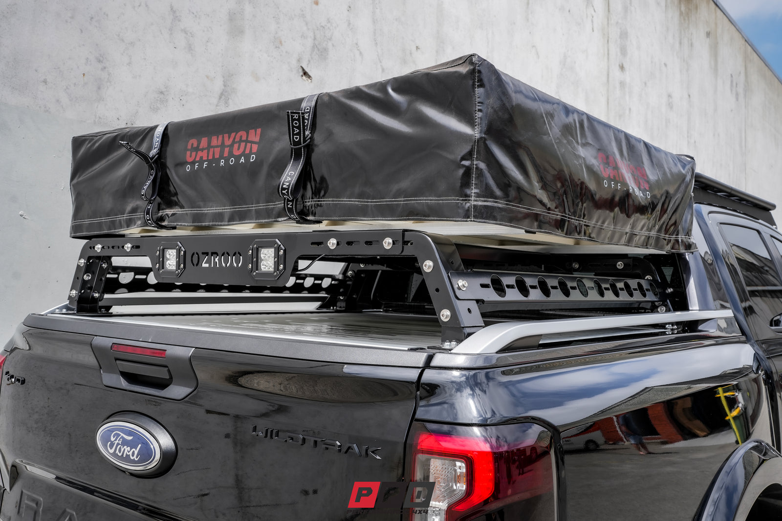 Mazda BT-50 (2011-2025) OzRoo Tub Rack - Half Height & Full Height ...