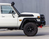 Toyota LandCruiser (2024-) VDJ79 Dual Cab Ironman Side Steps & Rails - SSRP114