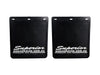 Universal Accessories (01/1950-current) Superior Engineering Superior Rubber Mudflaps Small 250mm x 230mm - White Logo (Pair) - 1009BC1