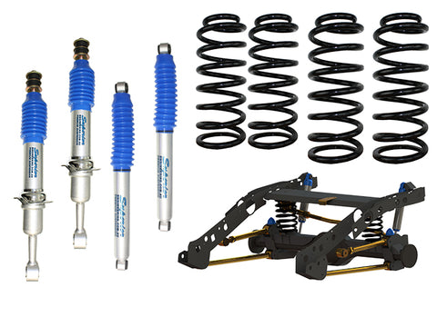 Ford Ranger (2018-2022)  Ute Diesel 2.0, 2.2 & 3.2ltr  Superior Weld In Coil Conversion VSB14 Approved w/Nitro Gas Twin Tube Shocks (Front and Rear)