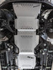 Ford Ranger (06/2022-current) Superior Engineering Superior Engine/Gearbox/Transfer Case Guard 304 Stainless Steel Suitable For Ford Ranger PY(V6 and Bi-Turbo Diesel) - Bash Plate Kit - SUP-RANGUDRG-PY