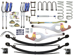 Toyota LandCruiser 76 Series (2007-2016)  Wagon Diesel 4.5ltr TD V8  Superior Remote Reservoir 2.0 Hyperflex Lift Kits