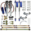Nissan Navara (12/2020-current) Superior Engineering Superior Remote Reservoir 2.0 4 Inch (100mm) Lift Kit Suitable For Nissan Navara NP300 2021 on (Kit) - Not Including Headlight Adjuster Bracket - SUP-RR-NAVNP300214-WHLB