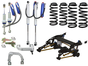Toyota Hilux (2005-2015)  Ute Diesel 3.0L Superior Weld In Coil Conversion VSB14 Approved w/Remote Reservoir Shocks (Front and Rear)