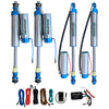 Toyota LandCruiser (1999-2022) Superior Engineering Superior Electric (ECDS) In Cab Adjustable 2.5 Monotube Remote Reservoir Shock Kit to suit 76/78/79 Series (Shock Kit Only)