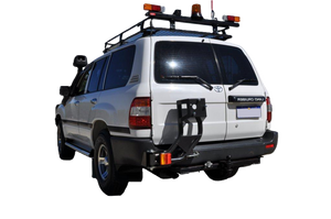 Toyota Landcruiser 105 Series (1990-2007) LHS  Outback Accessories Single Wheel Carrier