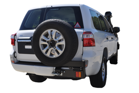 Toyota Landcruiser 78 Series (1999-2025) RHS  Outback Accessories Single Wheel Carrier