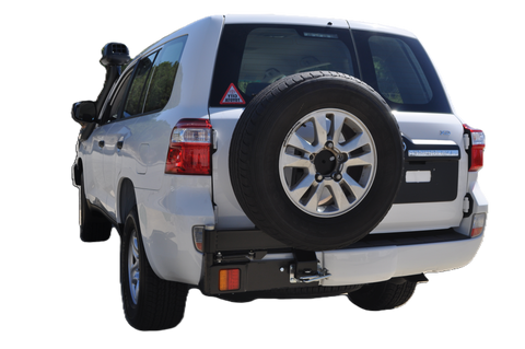 Toyota Landcruiser 200 Series (2007-2012) LHS GXL Outback Accessories Single Wheel Carrier