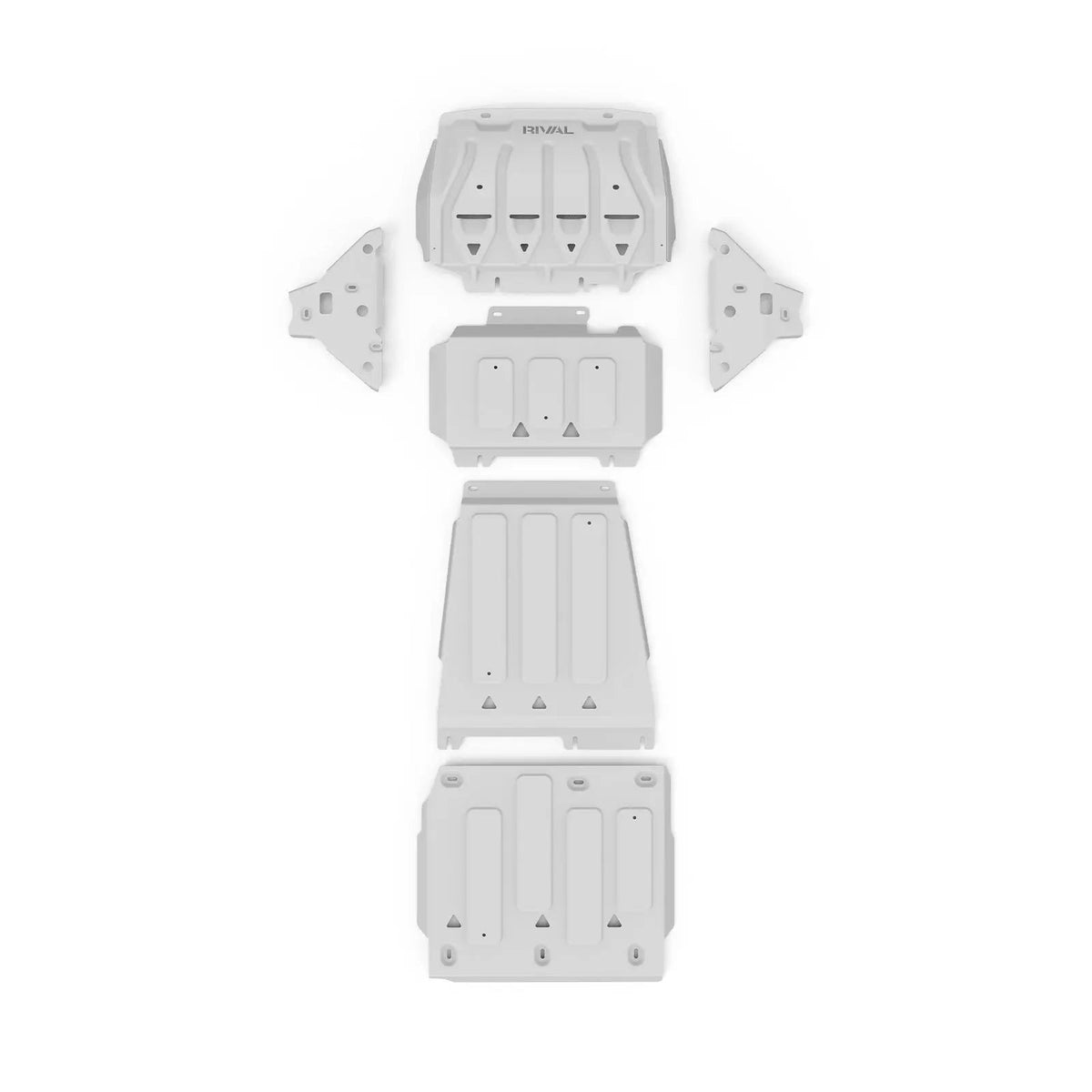Set of 5 Aluminum Bash Plates Ford Ranger PX1/PX2/PX3 ( | PPD Performance