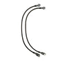 Nissan Patrol (1992-11/1997) GQ Cab Chassis Coil/Coil 1992-11/1997 Tough Dog Extended Brake Hose Kit Braided - Nissan Patrol GQ GU Non ABS Up to 2002