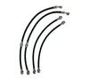 Suzuki Jimny (2019-On) JB74 2019-On Tough Dog Extended Brake Hose Kit Rubber - Suzuki Jimny JB74 for 60mm-80mm Lift