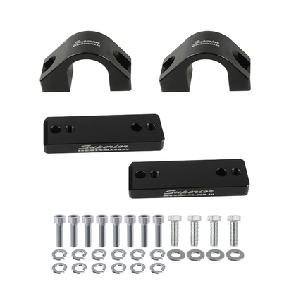 Toyota Hilux (07/2015-current)  Ute Diesel 2.4 & 2.8ltr TD Superior Engineering Superior Aluminium Sway Bar Mounting Bracket Kit Suitable For Toyota Hilux Revo 2015 on - THRSRP-KIT-XXX