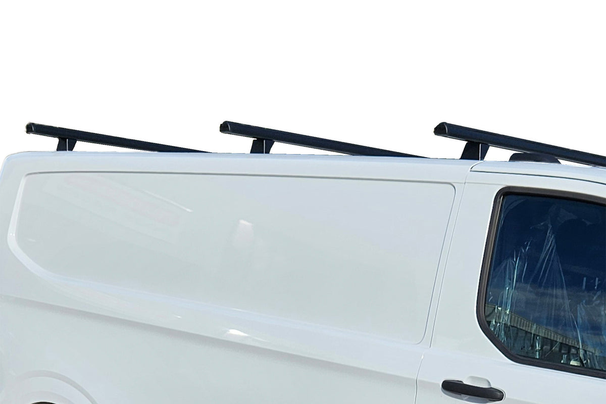 Ford Transit Custom LWB L/Roof (02/24 – Current) Trademax Crossbars x 3 ...