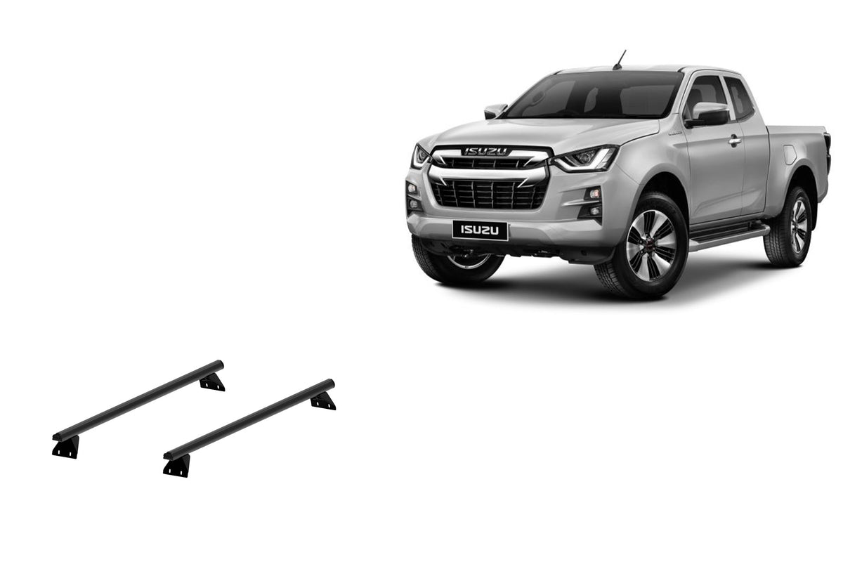 Isuzu D-max Extra Cab (2020 – Current) Trademax Crossbars x 2 Wedgetail ...