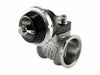 Universal Turbo Pneumatic StraightGate50 (Vacuum-Based) 6 InHg External Wastegate - Black