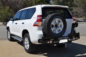 Toyota Prado (2009-2017) 150 series Outback Accessories Rear Bar (SKU: TWCCPRD2)